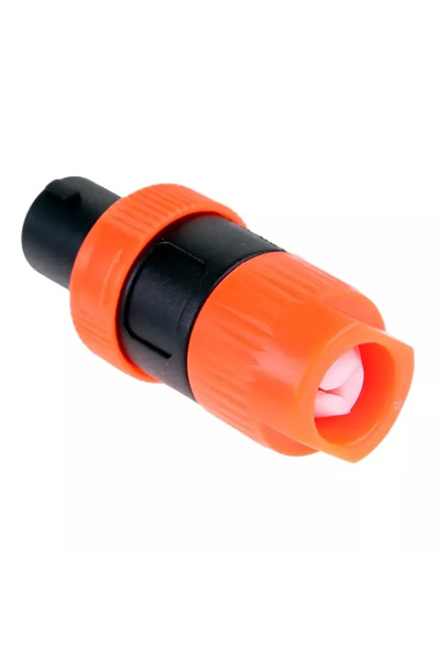 OEM Speakon male audio jack, 4 contacts, with locking ring