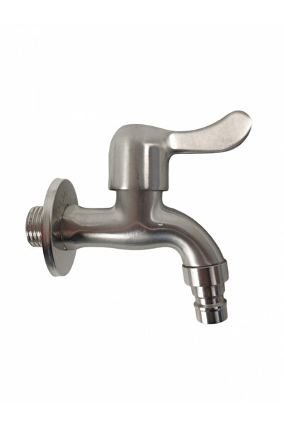 Mixxus Baterie lavoar apa rece BIB-02 din otel inoxidabil, Monocomanda, Racorduri incluse