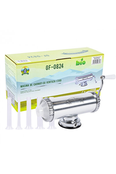 Golden Fish Masina de carnati 1.5 kg AL ventuza, 5 palnii (10,15,19,22,25)