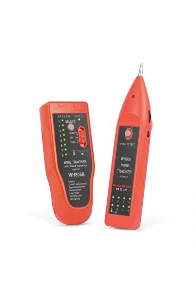 Maxwell Tester pentru perechi de cabluri cu LED cu tester cablu RJ45