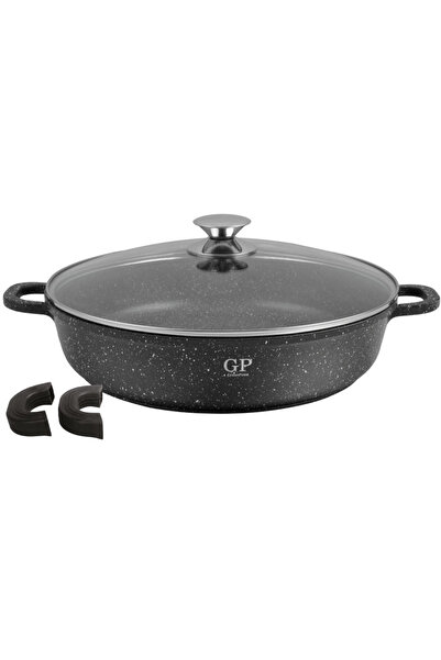 Green Point Cratita joasa cu capac GP-2890, acoperire din marmura, manere det...