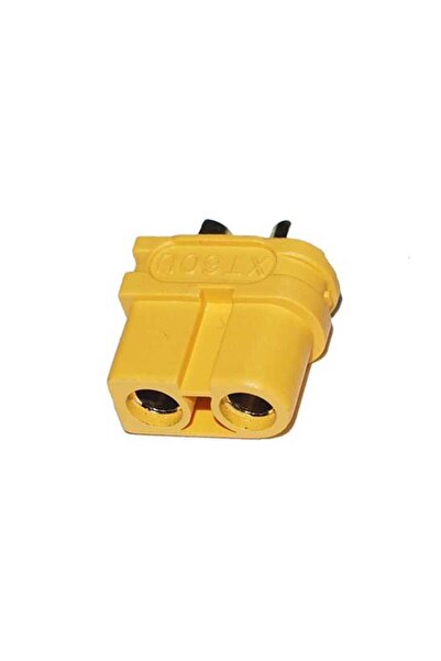 AMASS Mufa alimentare DC XT60 mama 30A 2 pini pe cablu lipire galbena XT60U-F