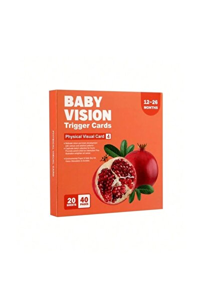 OEM Set de 20 de carduri pentru stimularea vizuala a bebelusilor, Baby Visual...