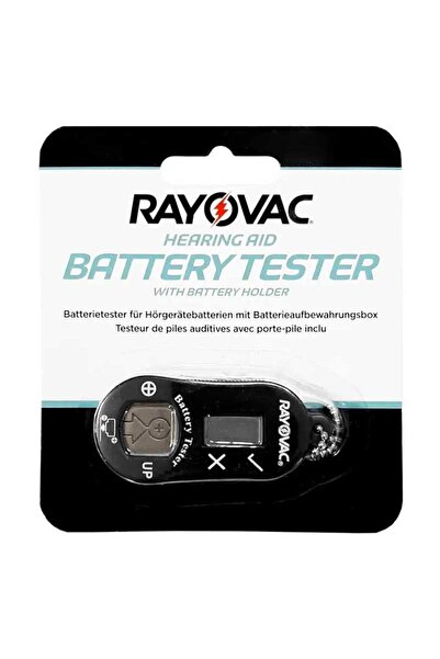 Rayovac Tester pentru baterii auditive zinc aer 10 /13 /312 /675 Ecran LCD