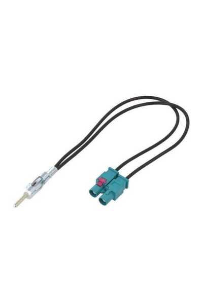 4CarMedia Adaptor antena DIN mufa - Fakra mufa x2 ZRS-2F.2-DIN