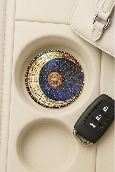 Cekuonline سجادة مانعة للانزلاق للسيارة/داخل السيارة منقوشة بالأشعة فوق البنفسجية مقاس 7x7 سم أسترو