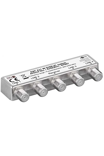 goobay 4x1 switch 4 LNBs DiSEqC 900-2400MHz