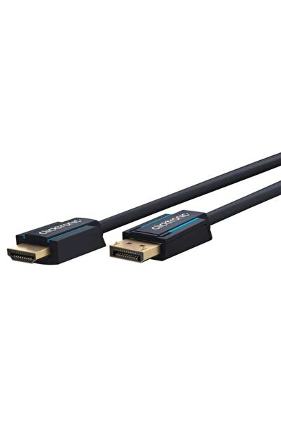 CLICKTRONIC Cablu Displayport tata - HDMI tata 7.5m OFC 10.2Gbit/s 1920x1200p