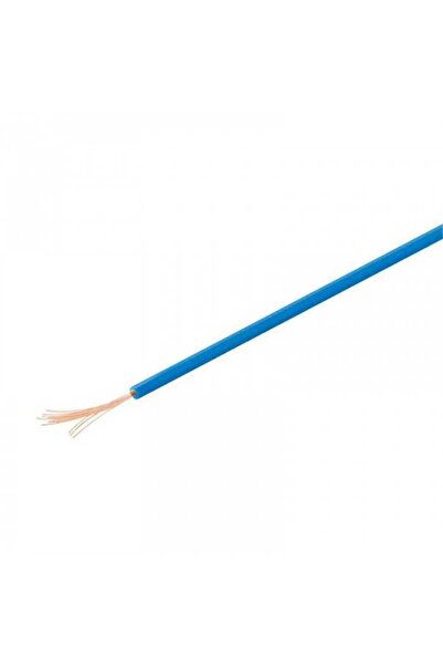 goobay Cablu cupru multifilar izolat 10m albastru 1x0.14mm