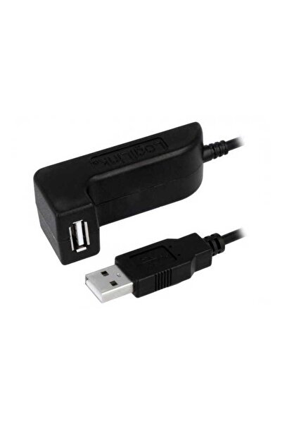 LogiLink Cablu USB 2.0 A soclu mama - USB A mufa tata nichelat 1.5m negru