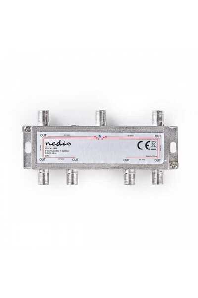 Nedis TV signal distributor splitter 1 input - 6 outputs 5-2400Mhz