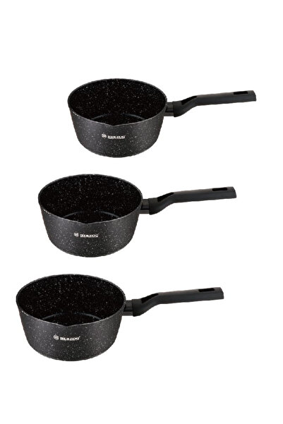 Herzog Set 3 cratite pentru lapte HR-2619, 16-18-20cm/1.3-1.8-2.5L