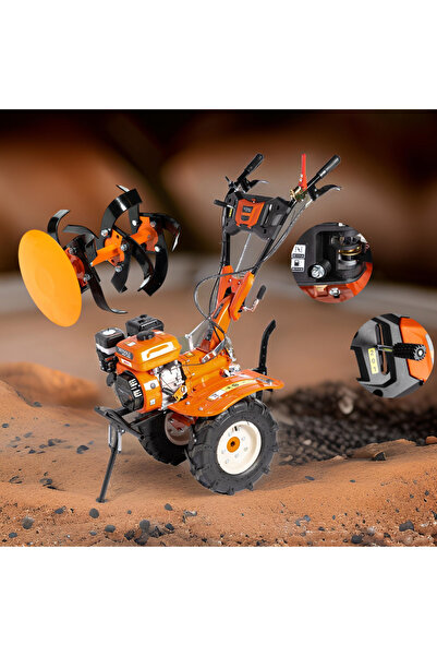 DETOOLZ *OFERTĂ PROMOȚIONALĂ* 8,5 CP, 212 cmc, 4 tone, viteze: 2 înainte + 1 înapoi, roți 500-8