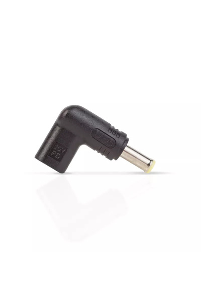 DELIGHT Cap adaptor Samsung 20V USB-C mama - DC 5.5x3.0 mm 90grade 55063G