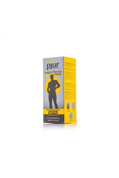 super hero Strong Skin Spray for Men with Ginger Extract - 20ml