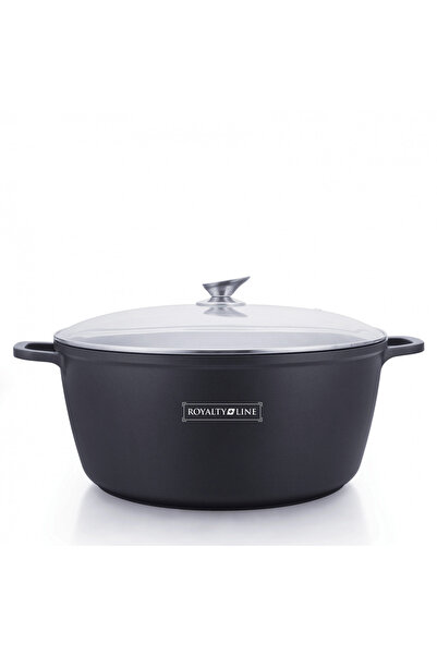 Royalty Line Cratita cu capac RL-BS34M, acoperire din marmura, manere silicon...