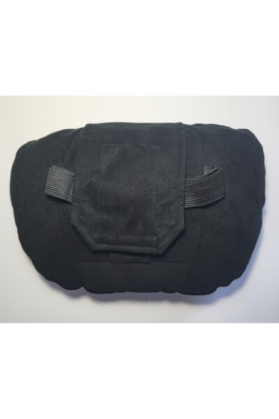 MOLDOCAR Car Headrest Pillow Cervical Neck Support Lux Black Black