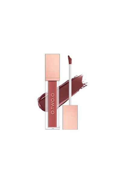 o.two.o Matte Liquid Waterproof Lipstick 10 Caramel Chestnut Red 5g