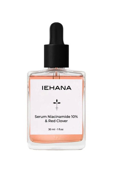 IEHANA Niacinamide 10% & Red Clover Serum, All Skin Types, 30 ml