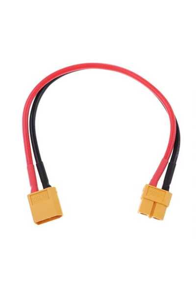 OEM XT90 male female plug pre-wired set with 12AWG silicone cable 20cm max 30A 500V