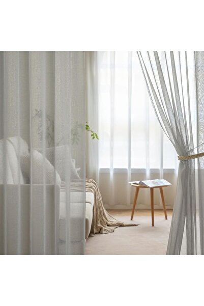 MIULEE Set 2 Draperii, 140 x 225 cm, Gri - CN