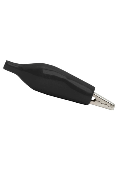 OEM Large black crocodile clip 44mm 5A