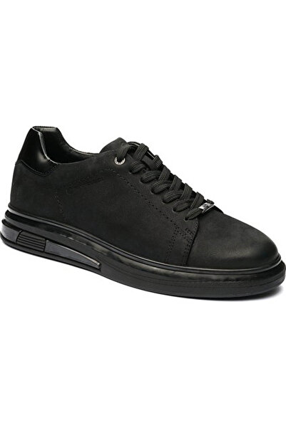 Hammer Jack Pomon Black Suede Men's Sneaker 24817-m