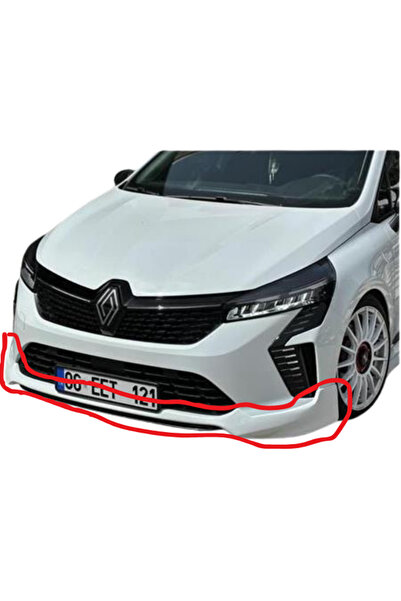 TÜRKSET CLİO 5.5 2023 - 2025 ÖN TAMPON EKİ (( BOYASIZ ))
