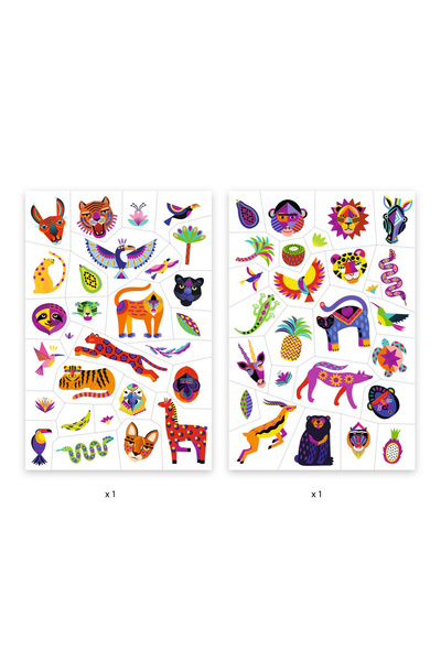 djeco Wild Beauty Tattoos,