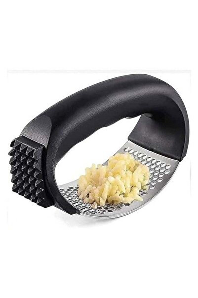 Mirfa مطحنة ثوم يدوية من الفولاذ المقاوم للصدأ ومطرقة لحم بمقبض مريح