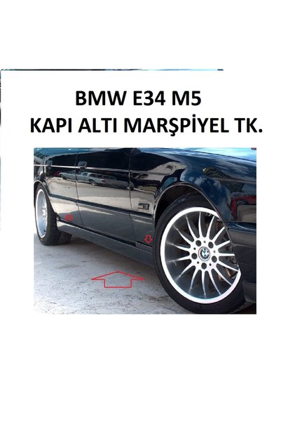 Bodykitartgarage E34 MARŞPİYEL TAKIMI(BOYASIZ)FİBERGLASS