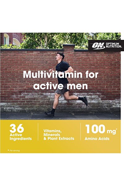 ON Optimum Nutrition Opti-Men Multi-Vitamin Supplements for Men with Vitamin D, Vitamin C, Vitamin B6 a