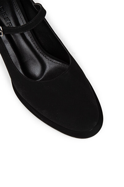 Deery Women's Black Daily Heeled Shoes