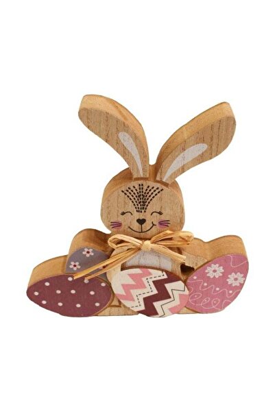 Generic تحفة خشبية على شكل أرنب (الأبعاد: 15 سم طول* 2 سم عرض* 14 سم إرتفاع) ...