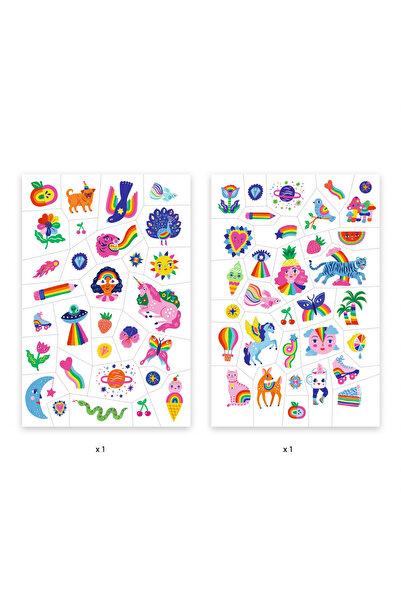 djeco Rainbow Tattoos,