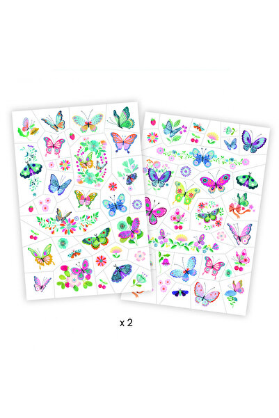 djeco Butterfly and glitter tattoos,