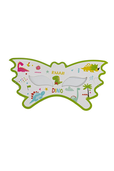 Flippy Set 10 Masti Decorative, Flippy, Colectia Dino Park, 18 x 8 cm, din Ca...