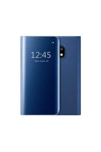 Flippy Husa Huawei P Smart 2020 Flip Cover Oglinda Albastru