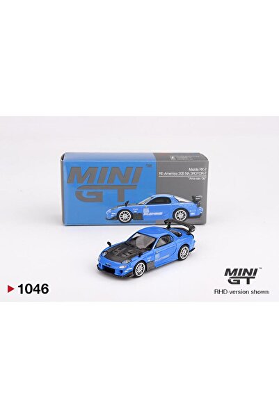 mini gt Mazda RX-7 RE-Amemiya 20B NA 3ROTOR-7 “Ama-san Go” 1046