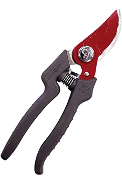 CHİKAMASA مقص تقليم احترافي PSN-8G مطلي بالفلور "صنع في اليابان" مقاس 210×52×20 رمادي داكن