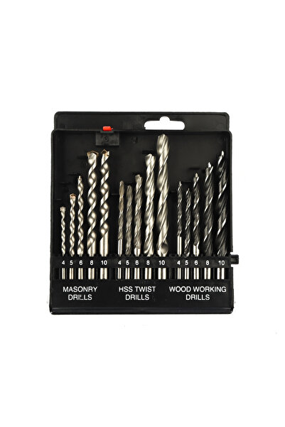 Rotor Trusa burghie pentru lemn, piatra si metal 15 buc RBM15