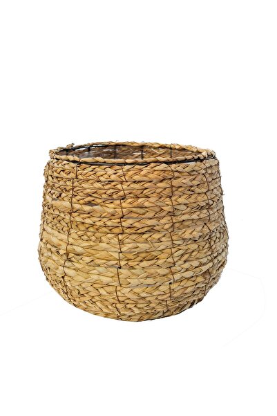 Genel Markalar Santo Kahverengi Küçük Boy Hasır Saksı