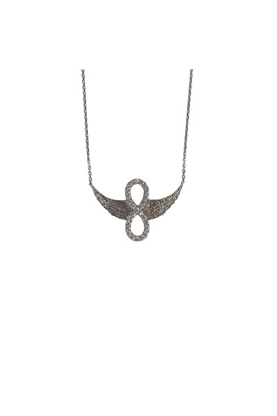 Flippy Colier Argint 925, Infinit cu Aripi 40 cm