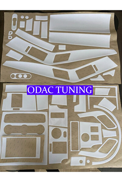 ODAC TUNING Mercedes Sprinter Full Set Maun Kaplama Set Konsol Trim Torpido K...