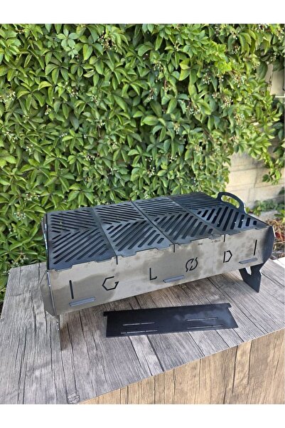 ASVERA Yakut Serisi - Mangal - Demonte - Katlanır - Metal Barbekü - Fermuarlı...