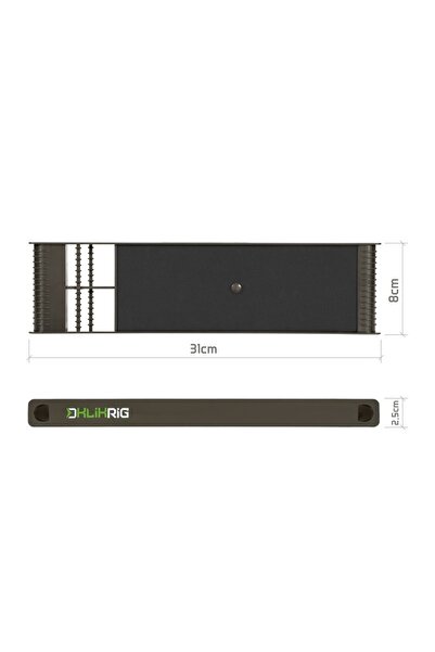 DELPHİN Cutie organizatoare KlikBOX Rig, 31x8x2.5 cm