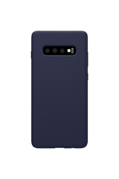 Toolsy Husa protectie compatibila cu S10 Plus Liquid Silicone Case Albastru i...