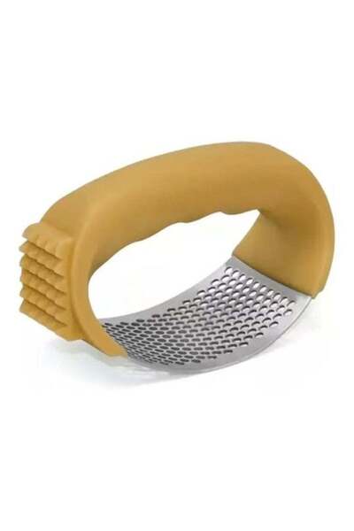 Mirfa مطحنة ثوم يدوية من الفولاذ المقاوم للصدأ ومطرقة لحم بمقبض مريح