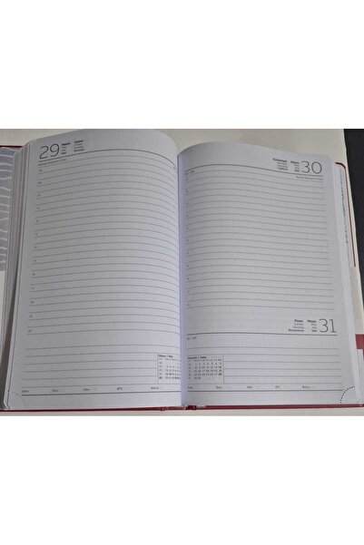 Gıpta 2026 AJANDA 17X24 GÜNLÜK AJANDA 107_ECK KIRMIZI