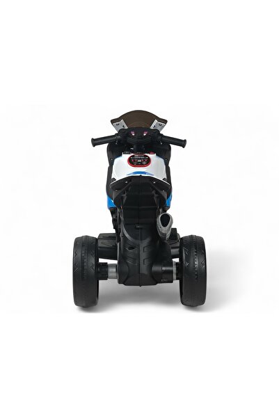 ALBADER Electric Ride On ATV for Kids 12V Rechargeable Battery with Sounds, Electric Motorcycle Ages 2-7 Old